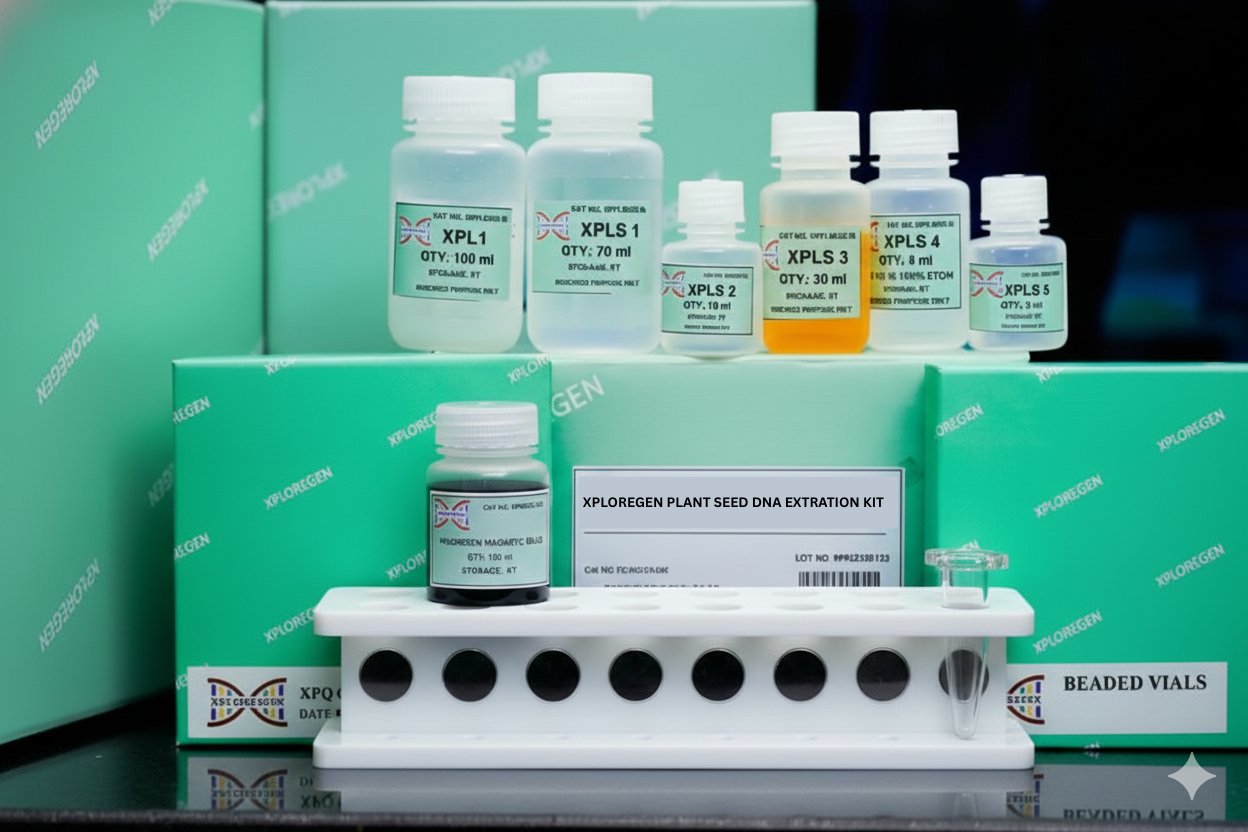 Genomic DNA Extraction Kit: Plant Seed (Magnetic Based) - Image 1